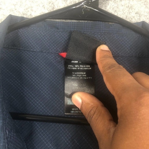 Gerry Camp Shirt Adult Extra Large Polyester Short Sleeve Button Up Outdoor Mens - Picture 7 of 12